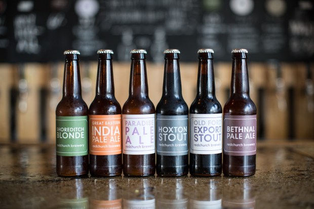 Redchurch Brewery bottles
