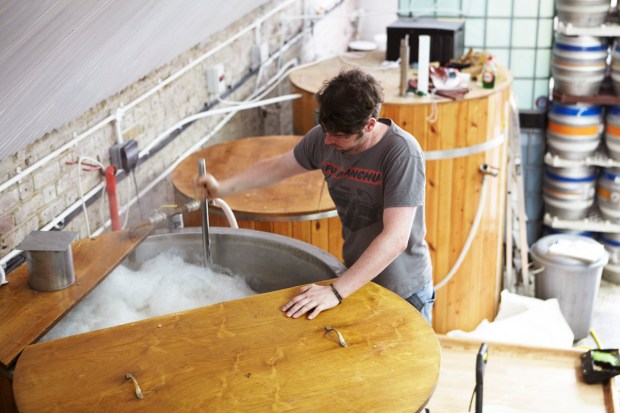 Jon at Hackney Brewery