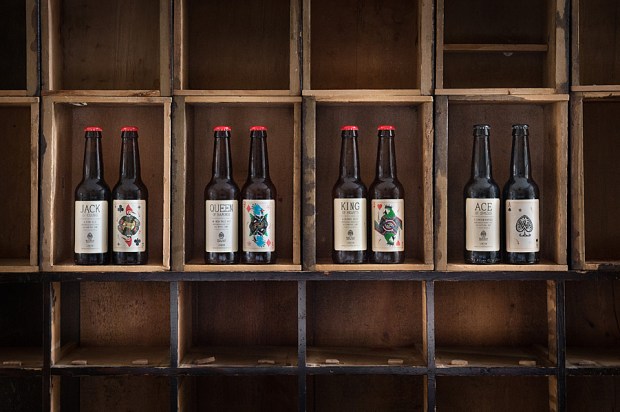 Wild Card Brewery bottles