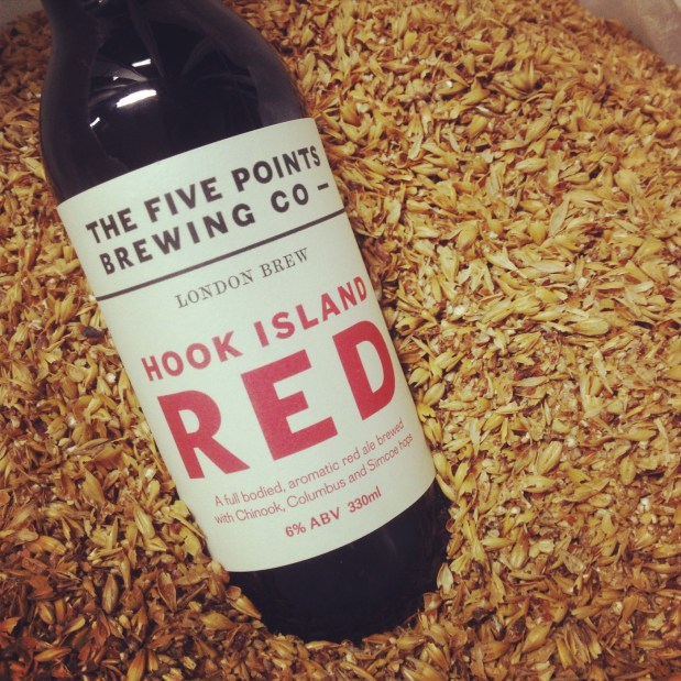 Hook Island Red in malt
